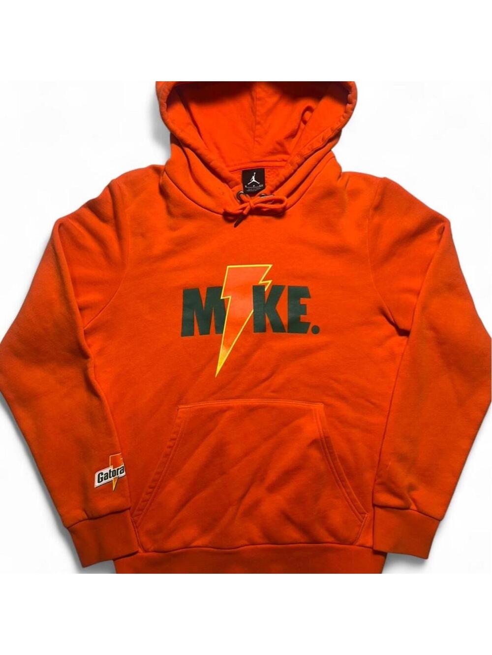 Jordan Sportswear 'Like Mike' Pullover Hoodie Orange Small
